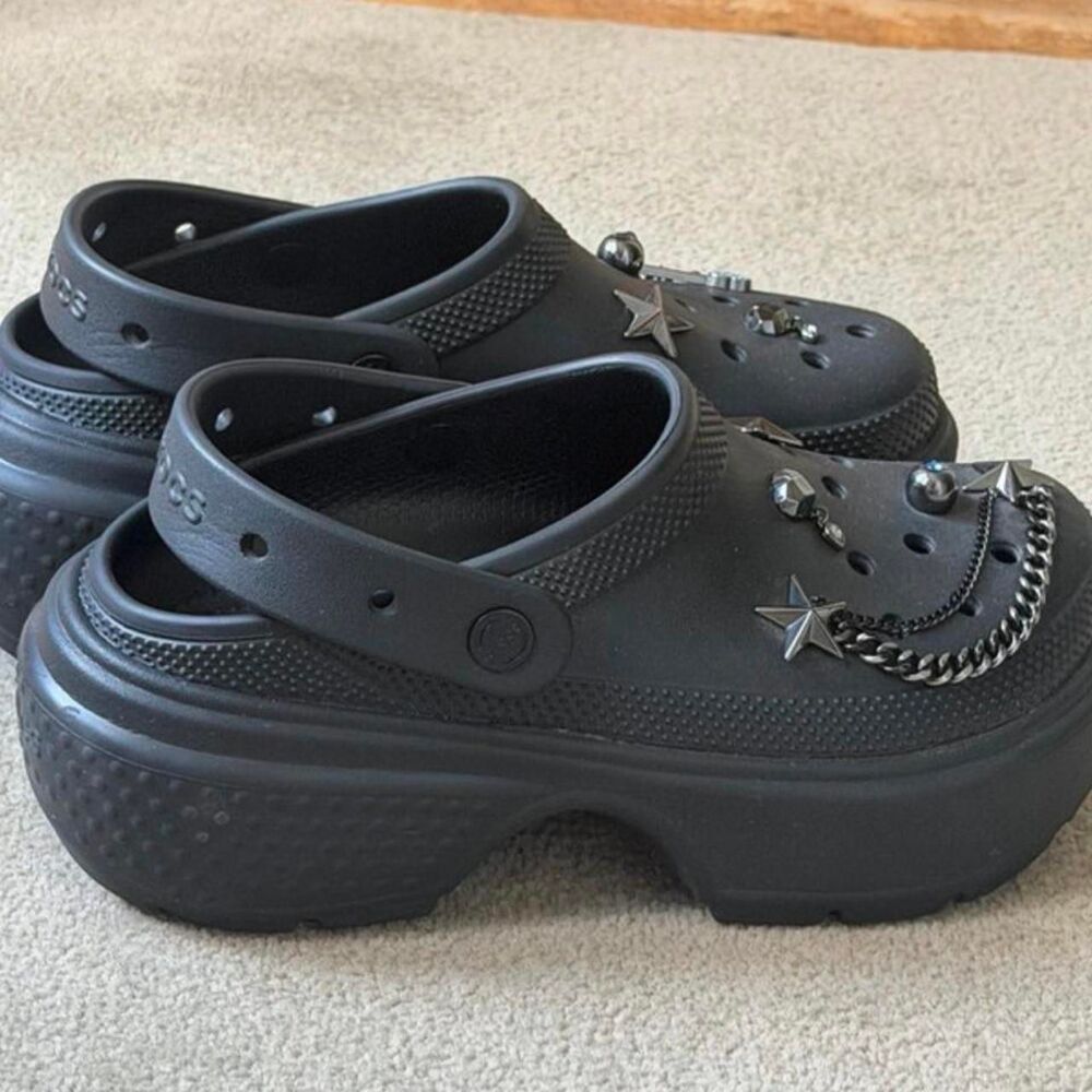 Vintage Crocs Stomp Clog Black